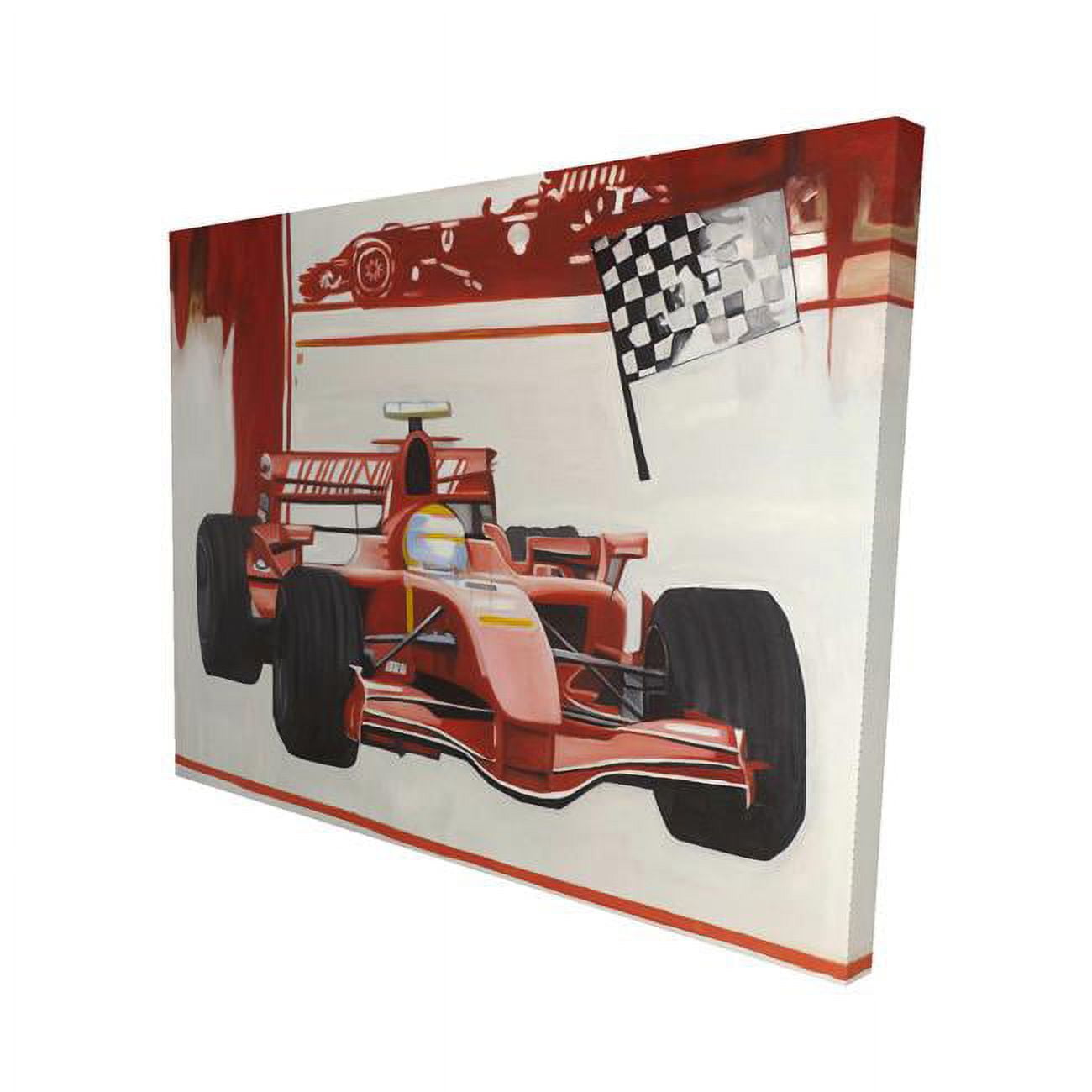 16 x 20 in. Formule 1 Car-Print on Canvas