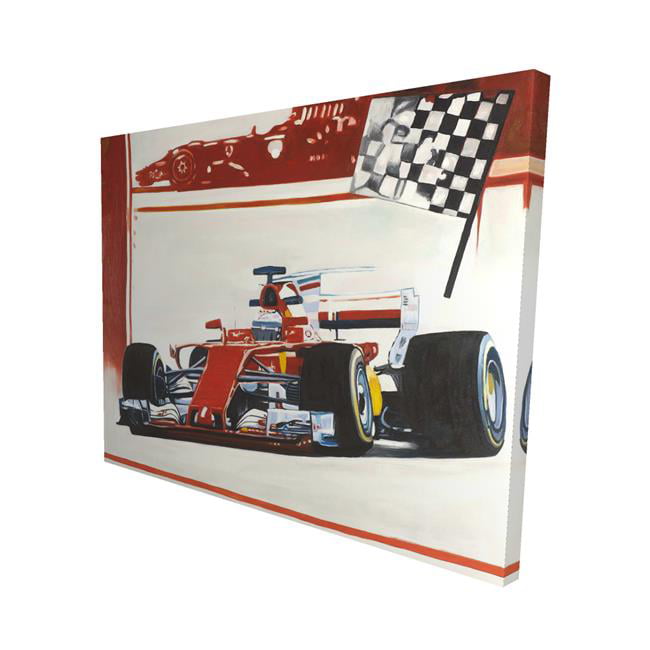 16 x 20 in. Motorsport-Print on Canvas