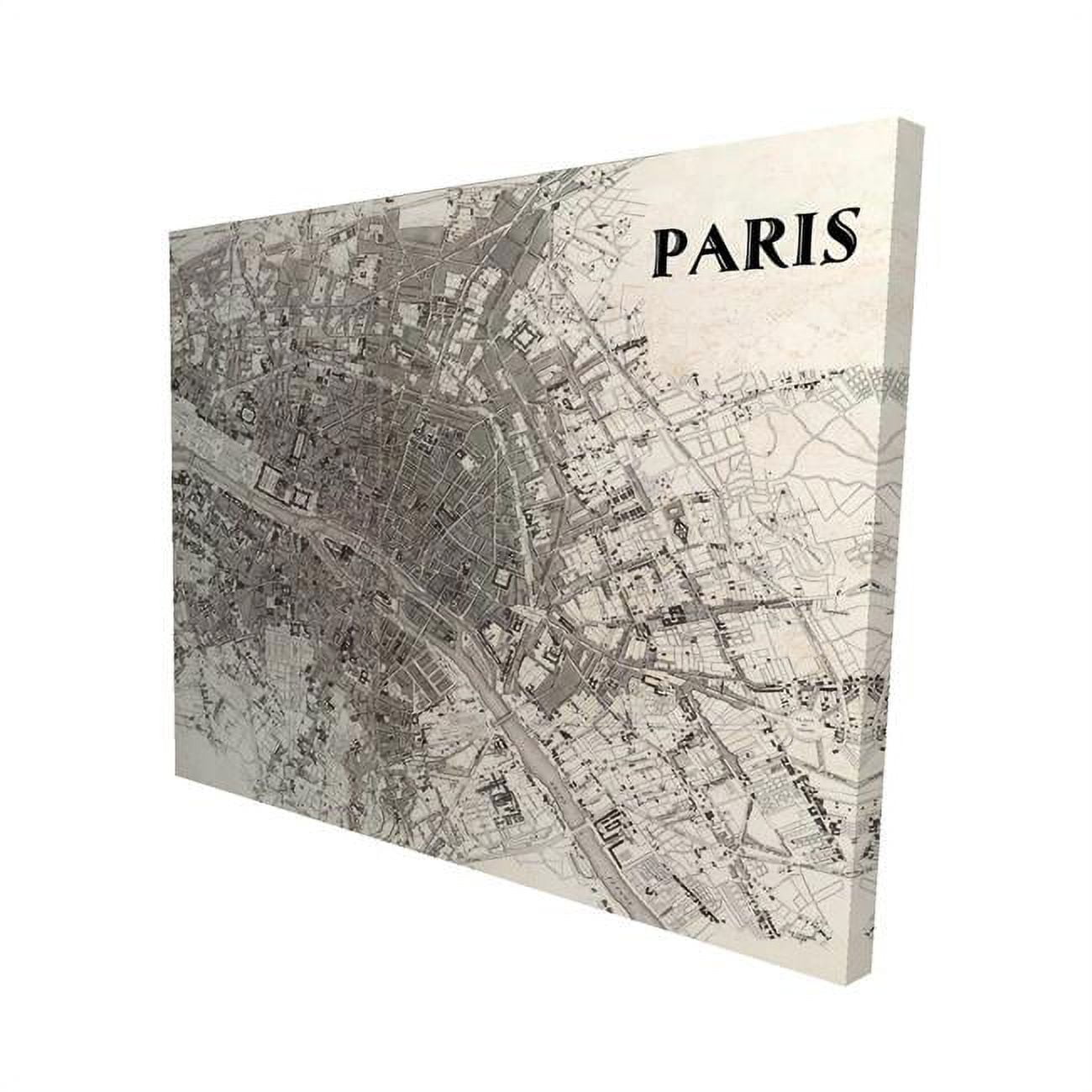 16 x 20 in. Paris-Print on Canvas