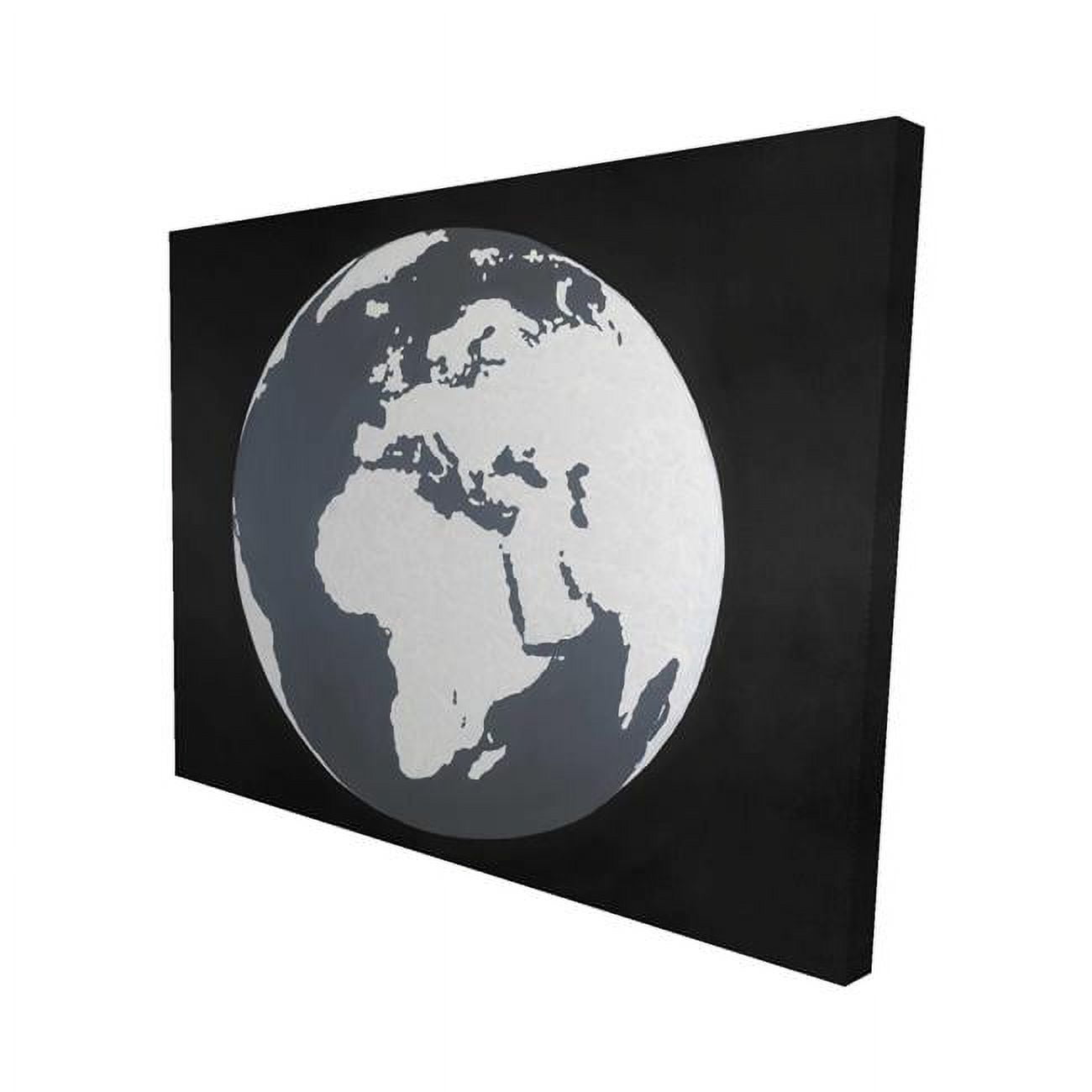 16 x 20 in. Earth-Print on Canvas