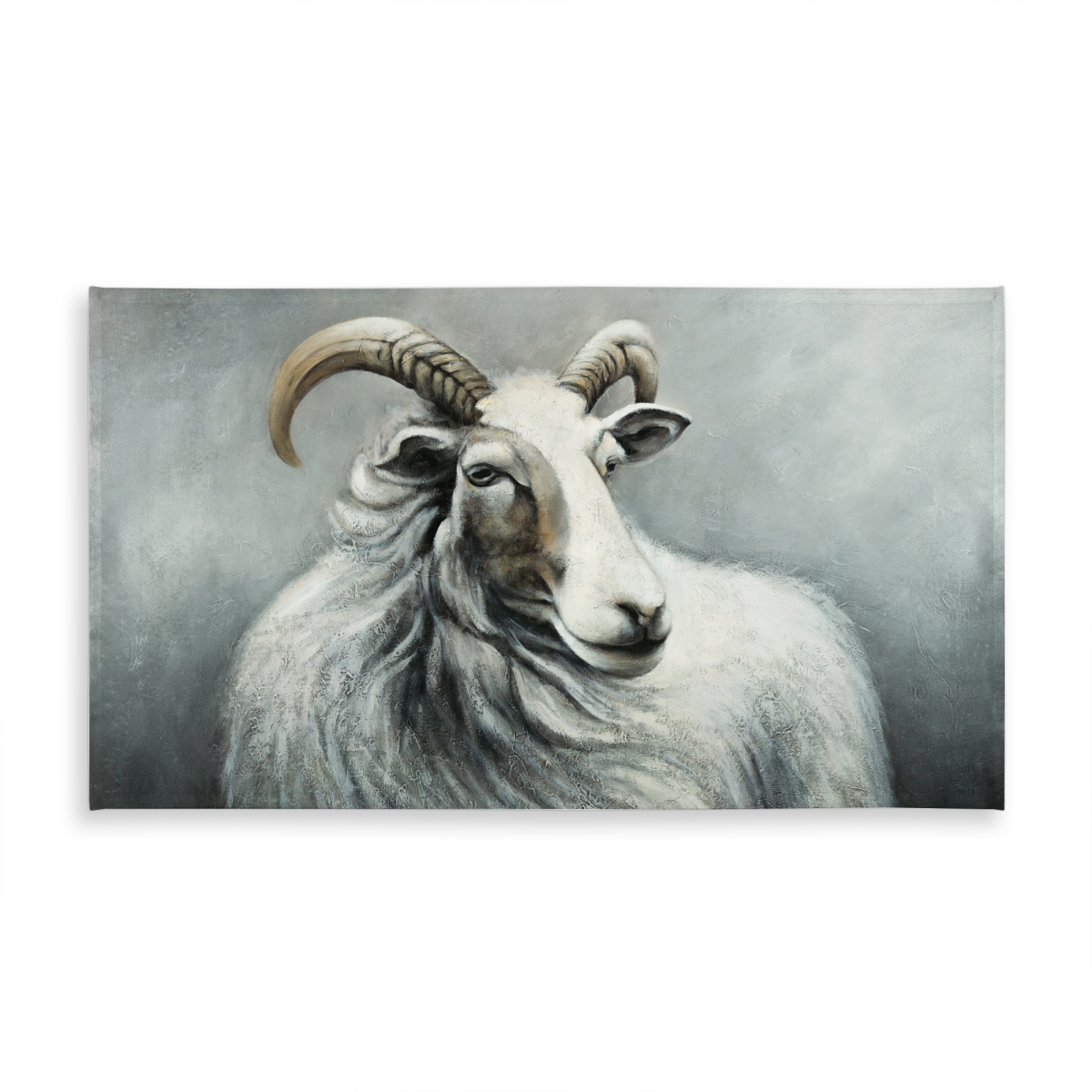Picture of Begin Home Decor C1TCLRGEPE6GRL 58 x 102 in. Cashmere Goat Indoor & Outdoor Tablecloth - Farm Animals Decor