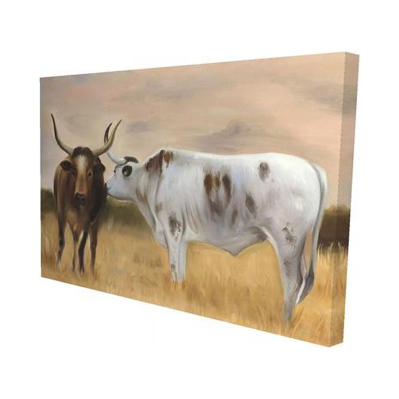 20 x 30 in. Nguni Herd-Print on Canvas