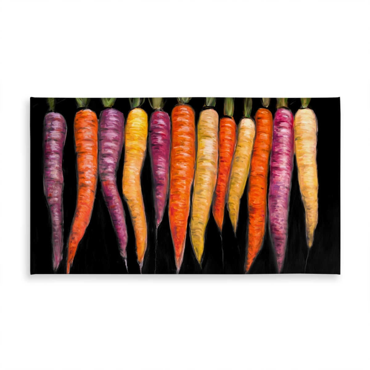 C1TCLRGE86L53J 58 x 102 in. Carrots Varieties Tablecloth - Rustic Kitchen Decor - Indoor & Outdoor