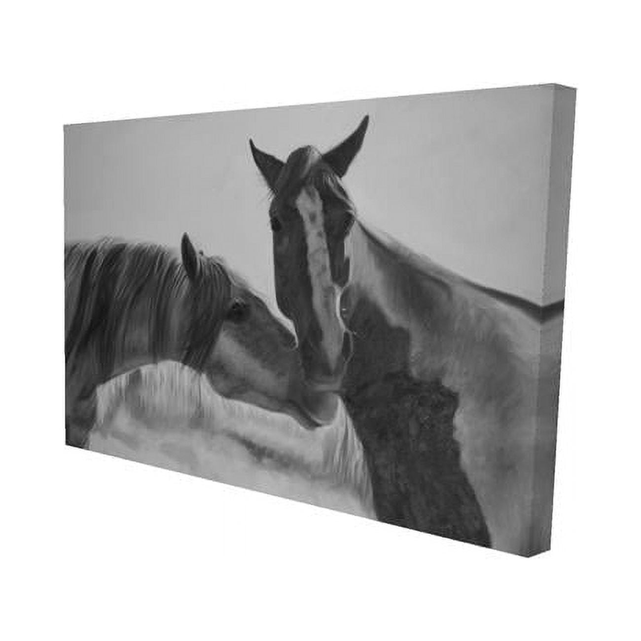 20 x 30 in. Horses Lover-Print on Canvas
