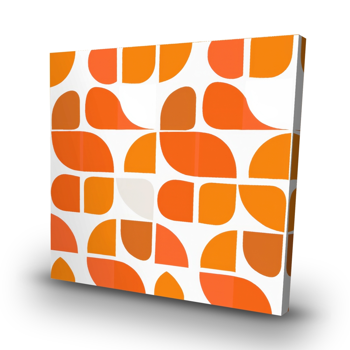 C1RC3232AXADWX 32 x 32 in. Zig Zag Canvas Wall Art - Modern Home Decor Piece