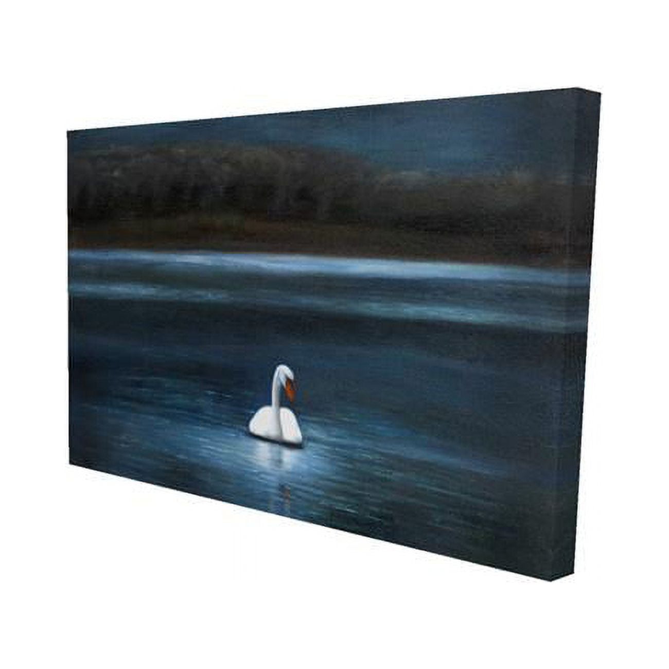 20 x 30 in. Beautiful Swan-Print on Canvas