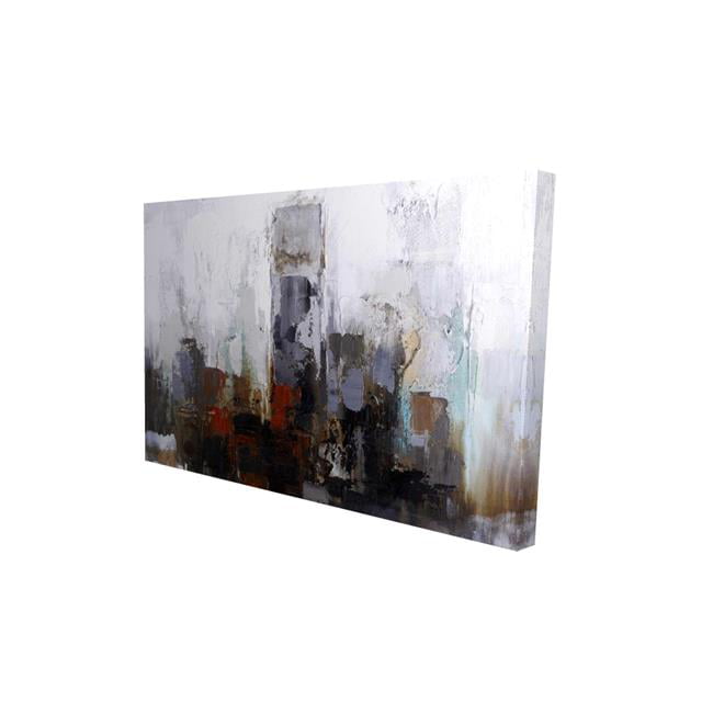 20 x 30 in. Obscure Buildings-Print on Canvas