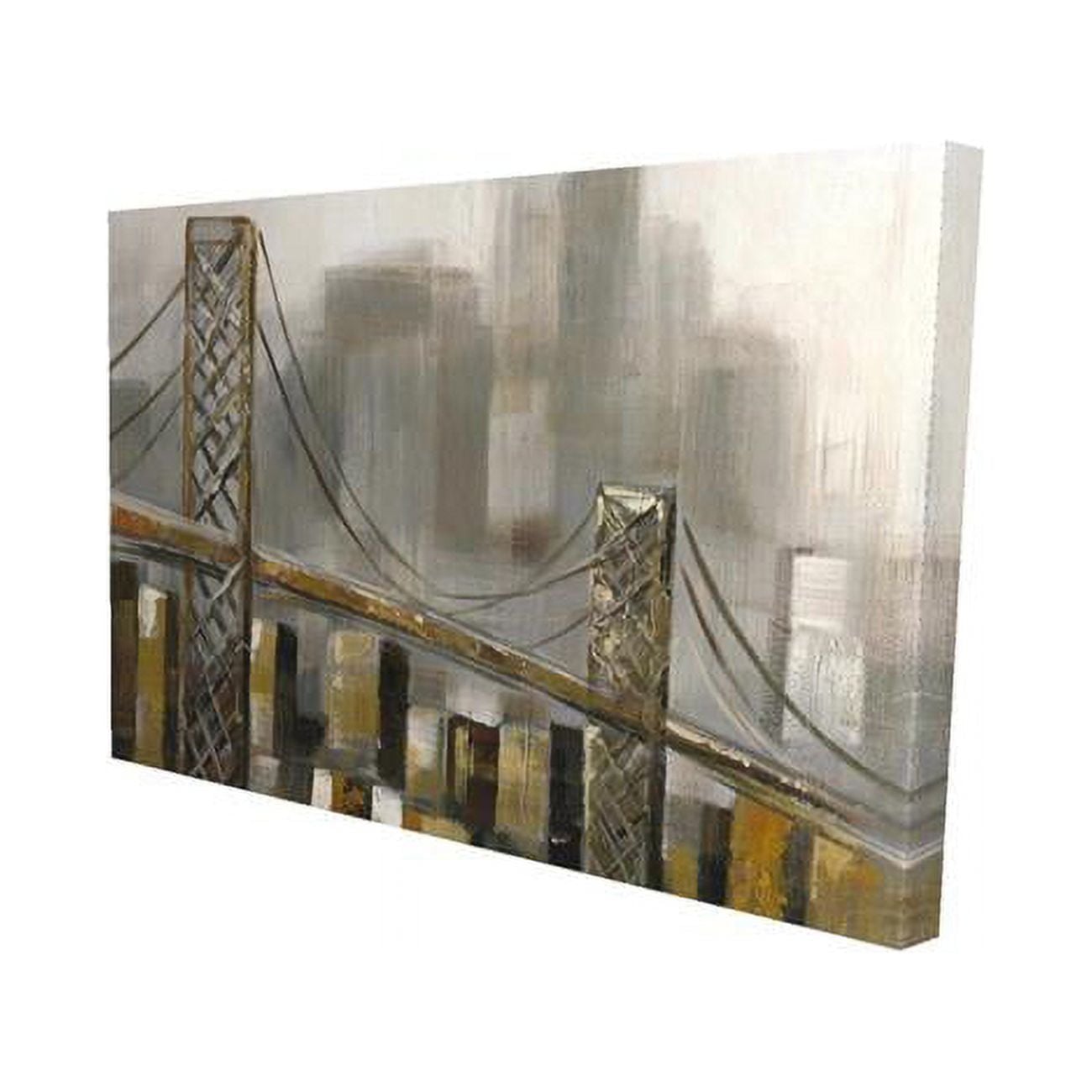 20 x 30 in. Bridge by A Cloudy Day-Print on Canvas