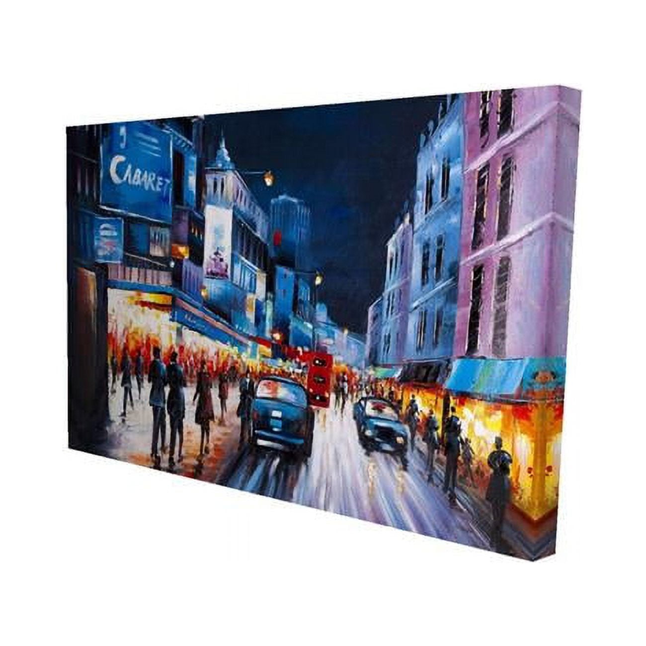 20 x 30 in. Cabaret Evening-Print on Canvas