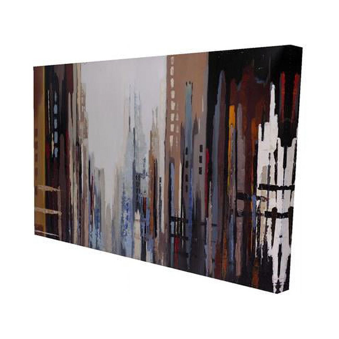 20 x 30 in. Abstract Buildings-Print on Canvas