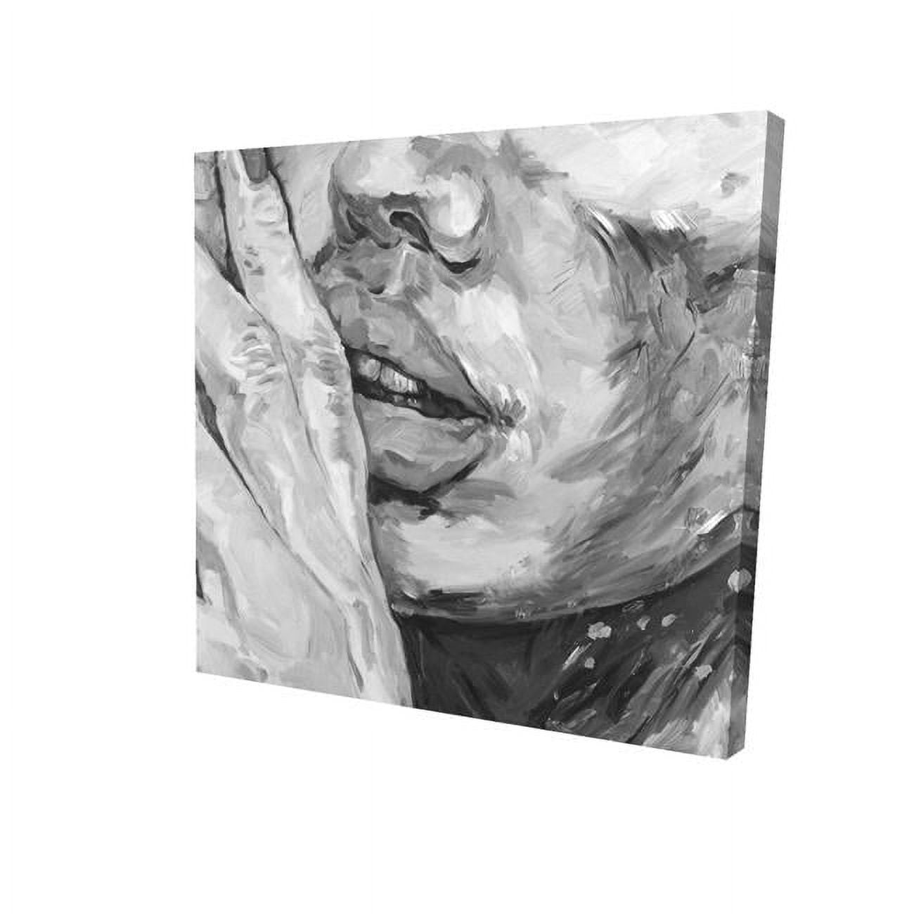 32 x 32 in. Luscious Lips-Print on Canvas