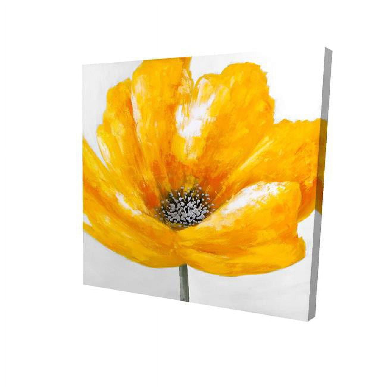 32 x 32 in. Beautiful Yellow Flower-Print on Canvas