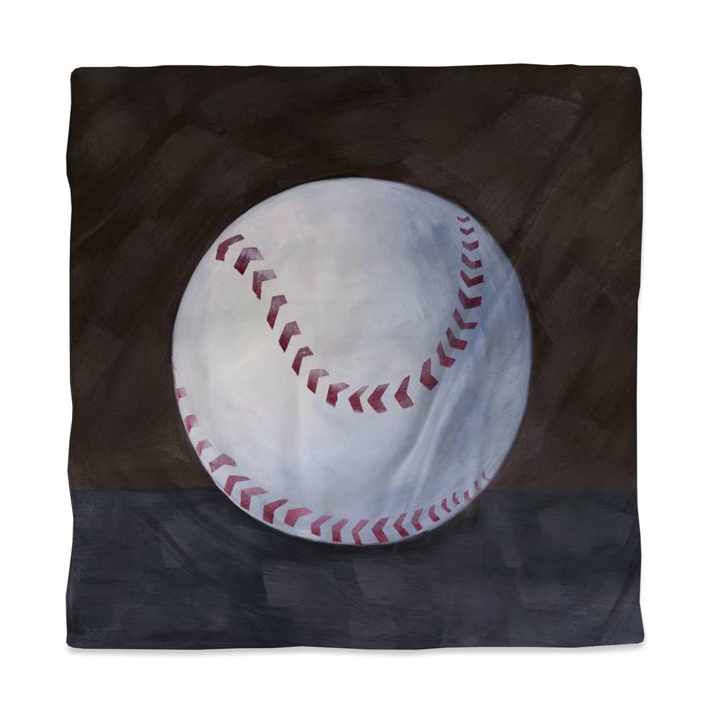 3817-SWCQ-SP12 Baseball Ball Man Cave Queen Size Duvet Cover - Still Life Home Decor