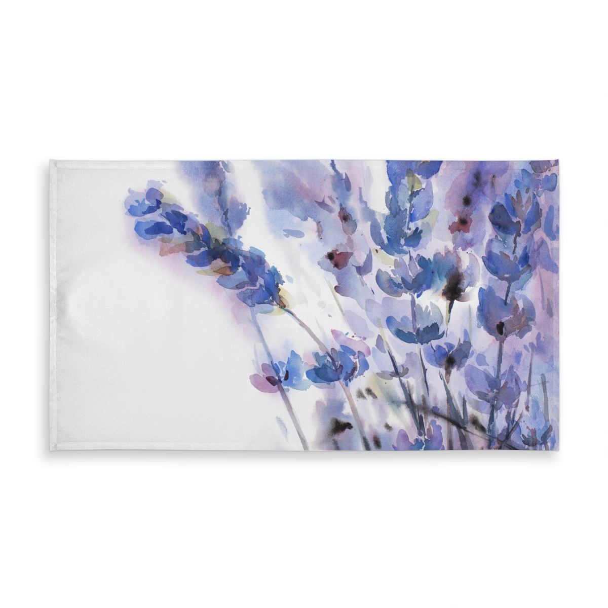 C1TCLRGEIJK6CH 58 x 102 in. Watercolor Lavender Tablecloth - Botanical Purple Home Decor