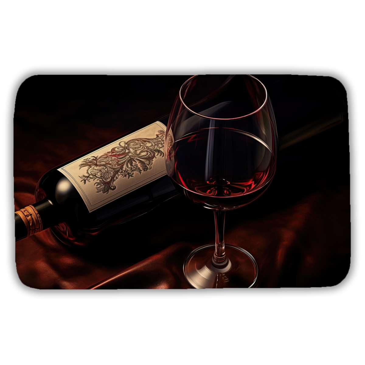 5930-2134-GA152 21 x 34 in. Distinguished Food Kitchen & Bath Mat - Home Decor Essential