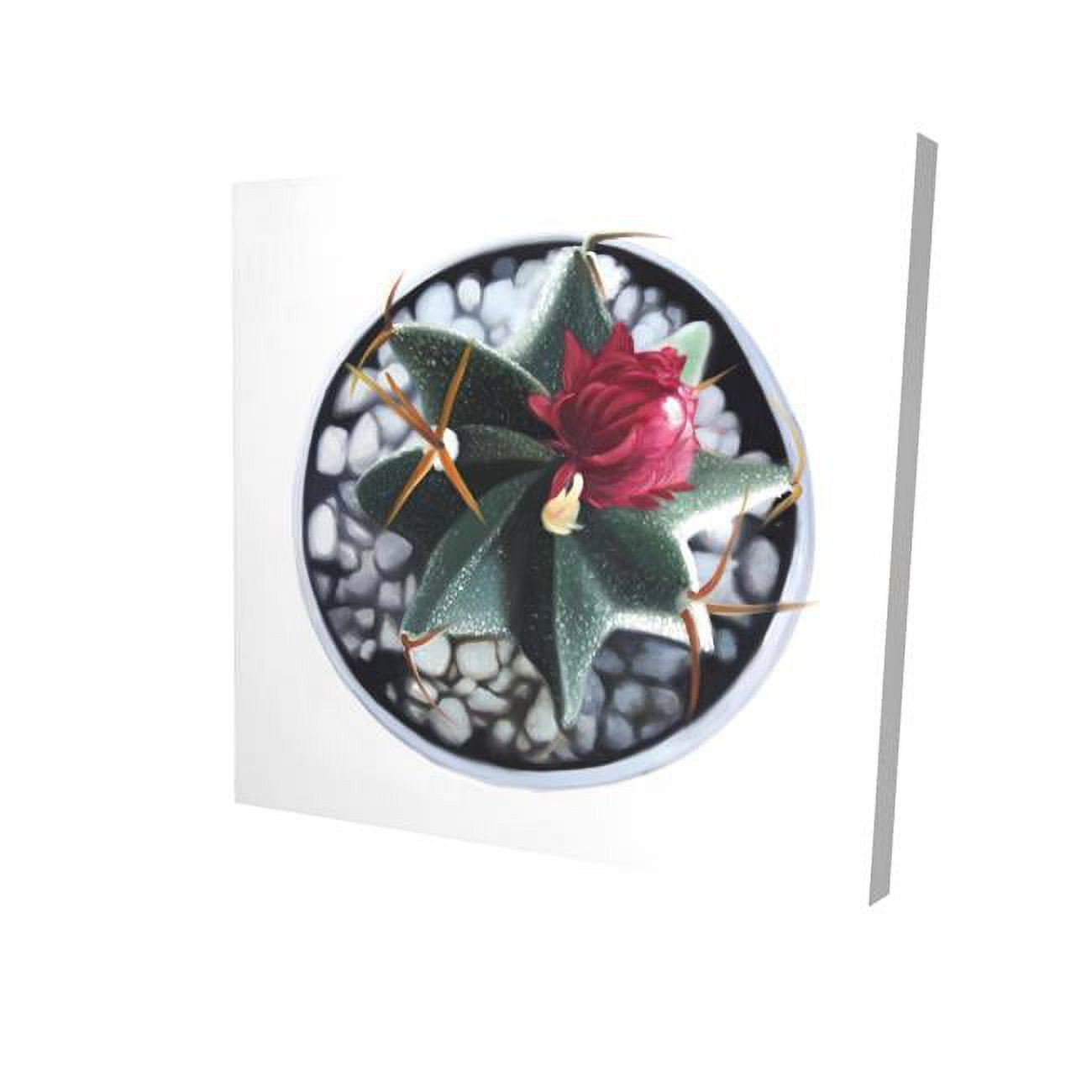32 x 32 in. Cactus In Pot-Print on Canvas