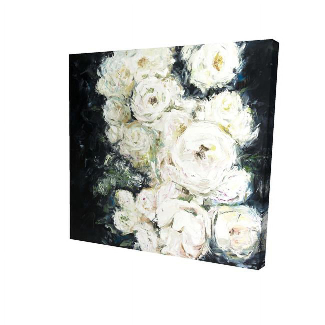 32 x 32 in. Garden Roses-Print on Canvas