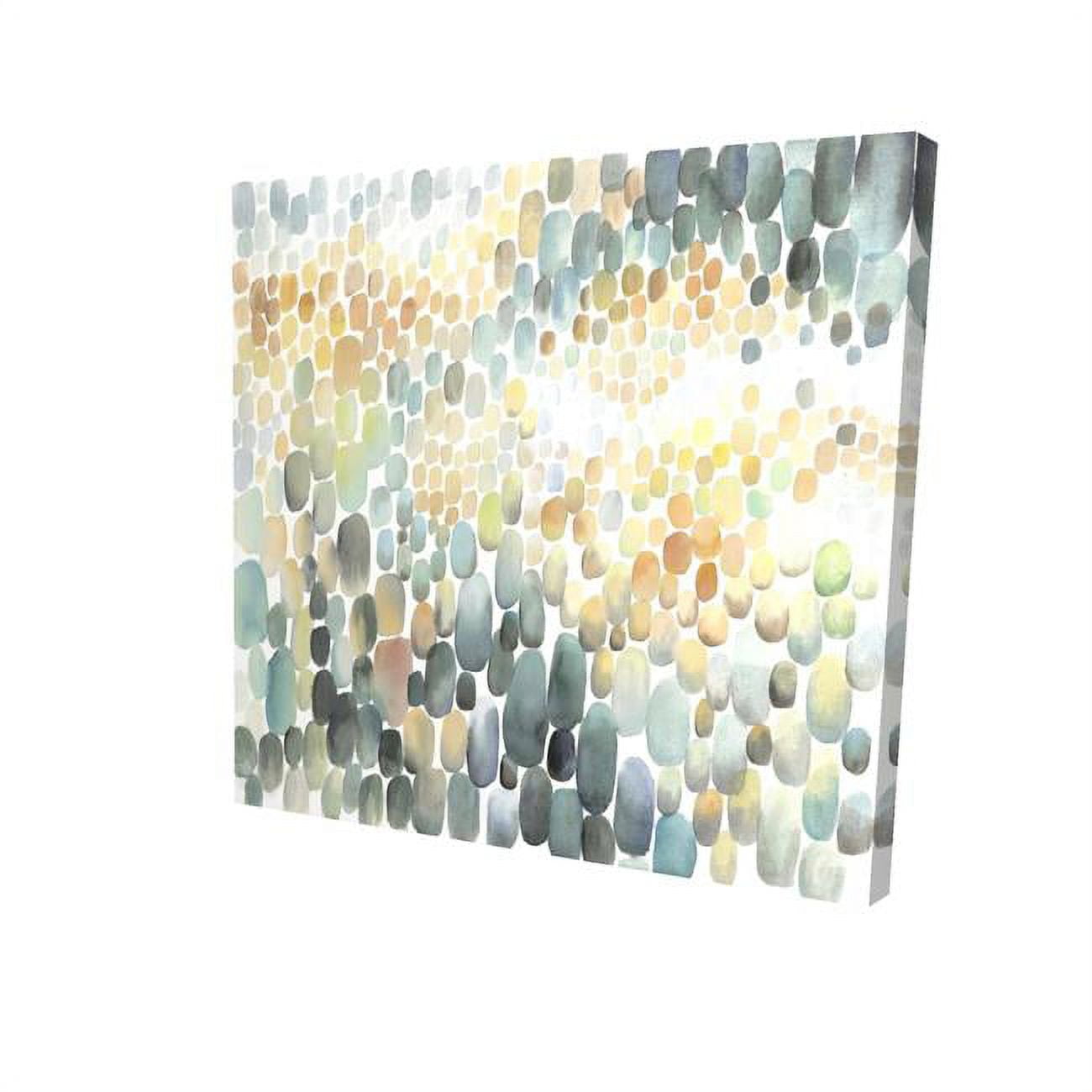 16 x 16 in. Cluster of Circles-Print on Canvas