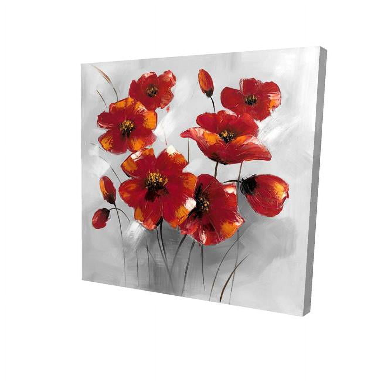 32 x 32 in. Anemone Flowers-Print on Canvas