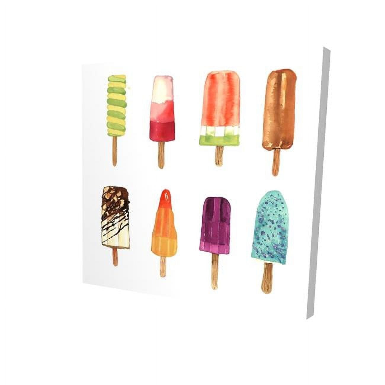 32 x 32 in. Iced Lollipop-Print on Canvas