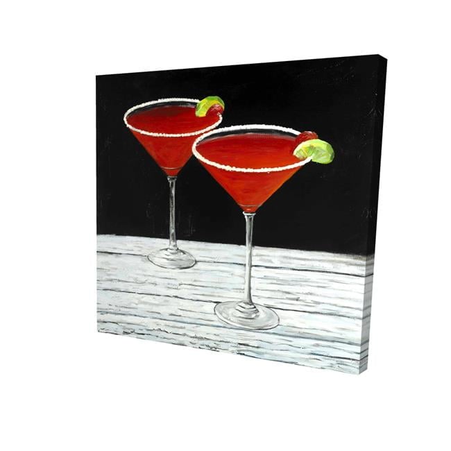 32 x 32 in. Cosmopolitan Drink-Print on Canvas