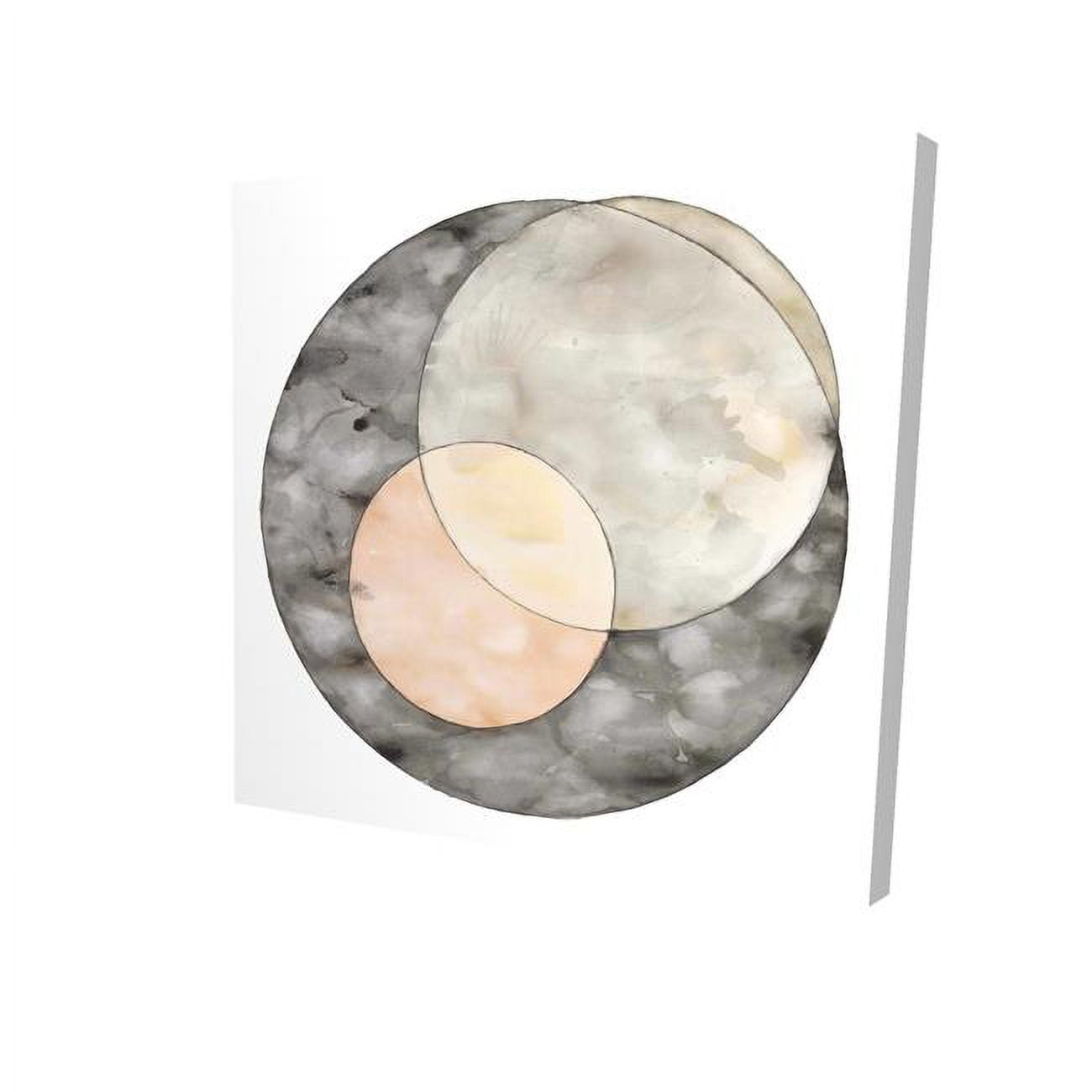 16 x 16 in. Interlocking-Print on Canvas