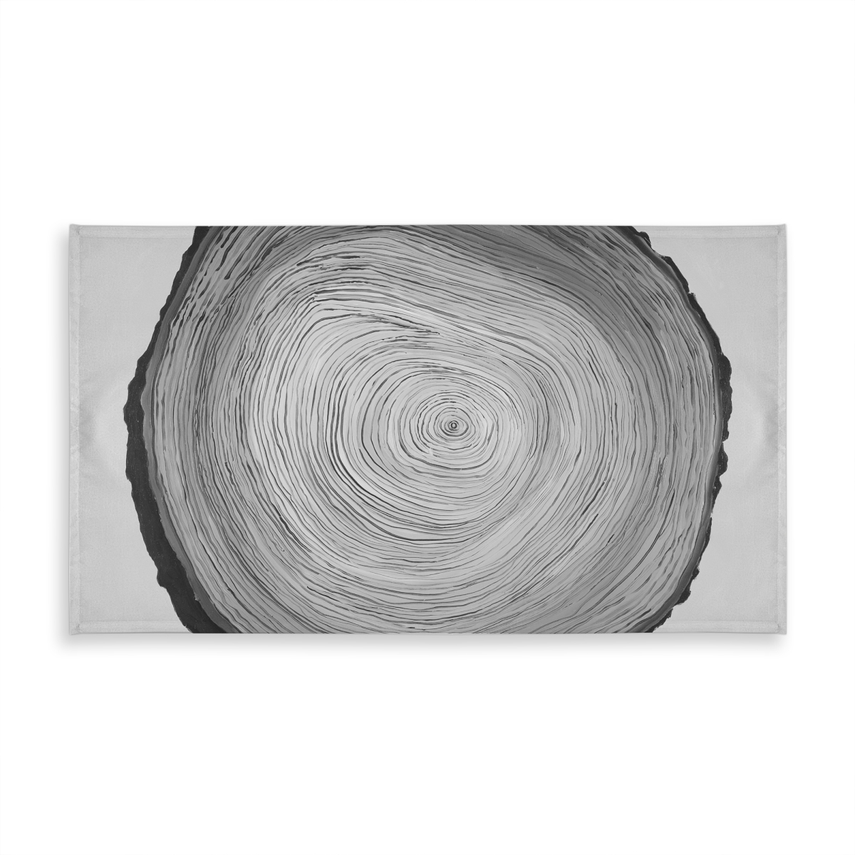 Picture of Begin Home Decor C1TCLRGEVZ5LZC 58 x 102 in. Grayscale Wood Log Tablecloth - Indoor & Outdoor Home Decor