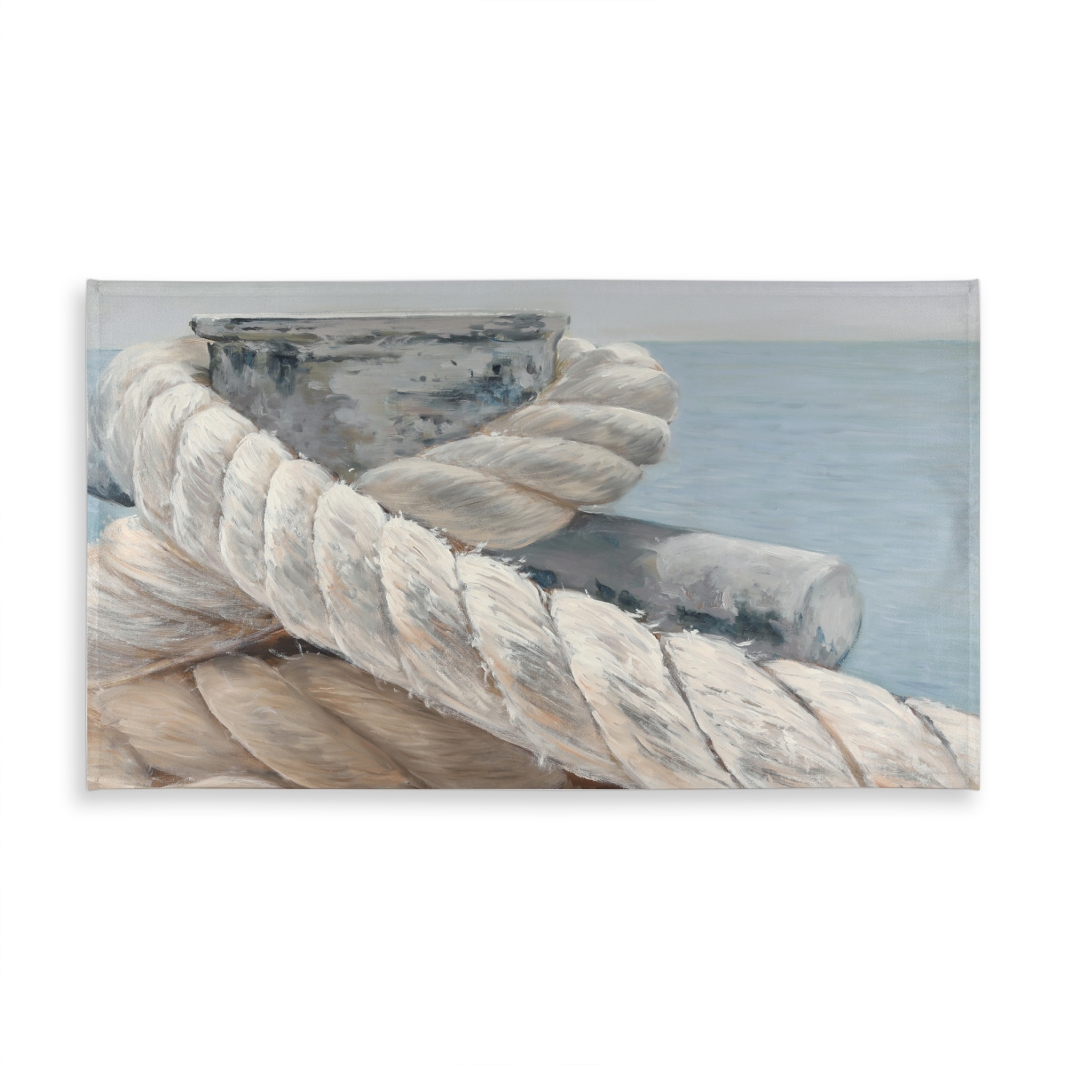 Picture of Begin Home Decor C1TCLRGESAOSAE 58 x 102 in. Boat White Marine Tablecloth - Indoor Outdoor Home Decor