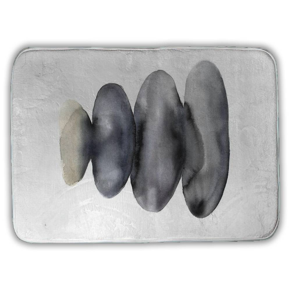 5930-2417-SL26 17 x 24 in. Gray Still Life Bath Mat - Four Hot Stones Home Decor