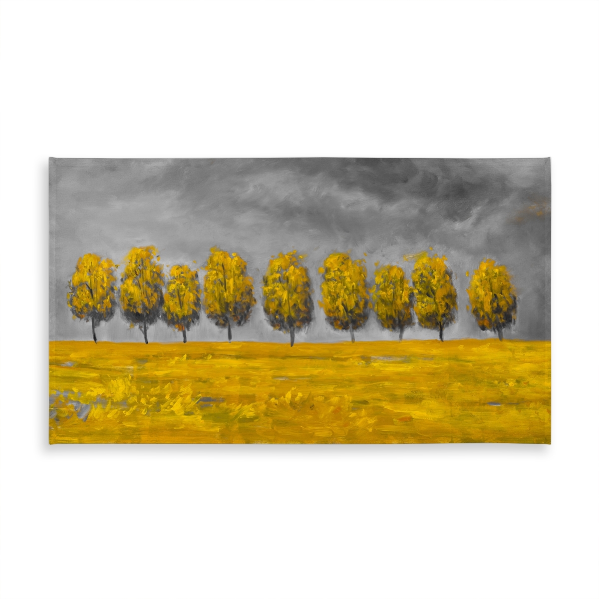 Picture of Begin Home Decor C1TCLRGEXGIG7E 58 x 102 in. Trees in A Field Tablecloth - Indoor & Outdoor Home Decor