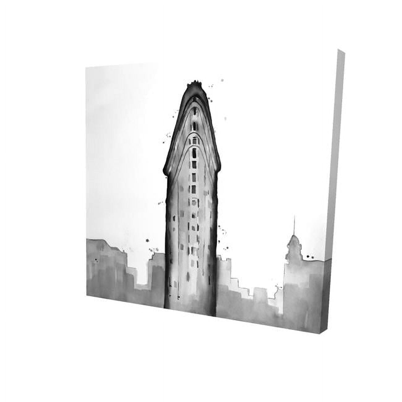 8 x 8 in. Flatiron Building-Print on Canvas