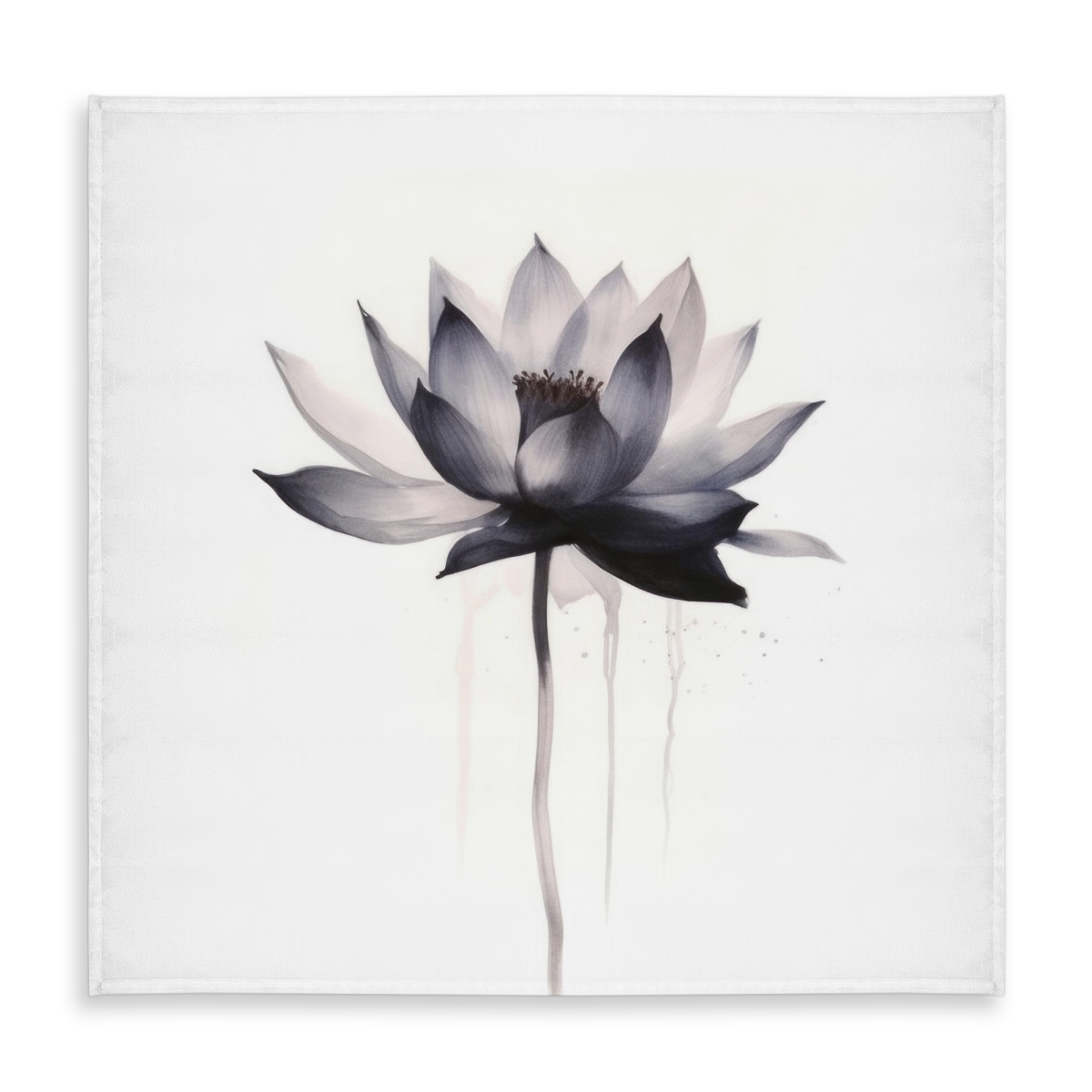 Picture of Begin Home Decor C1TC5858GVZ38K 58 x 58 in. Watercolor Flower Tablecloth - Indoor & Outdoor Home Decor