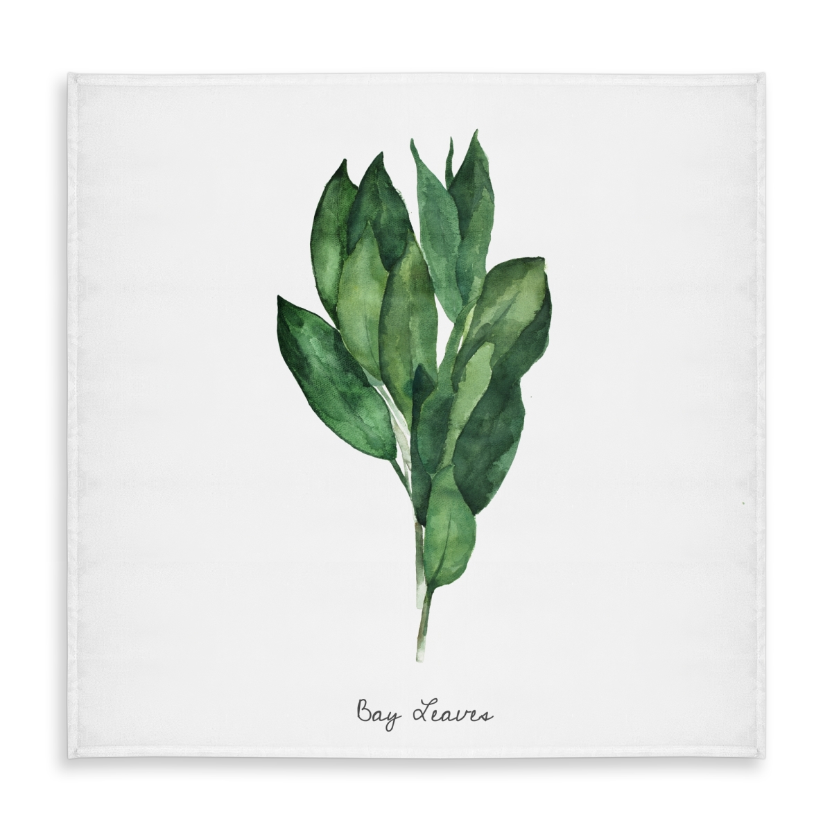 Picture of Begin Home Decor C1TC58589CO4A0 58 x 58 in. Bay Leaves Tablecloth - Indoor & Outdoor Home Decor Table Cover