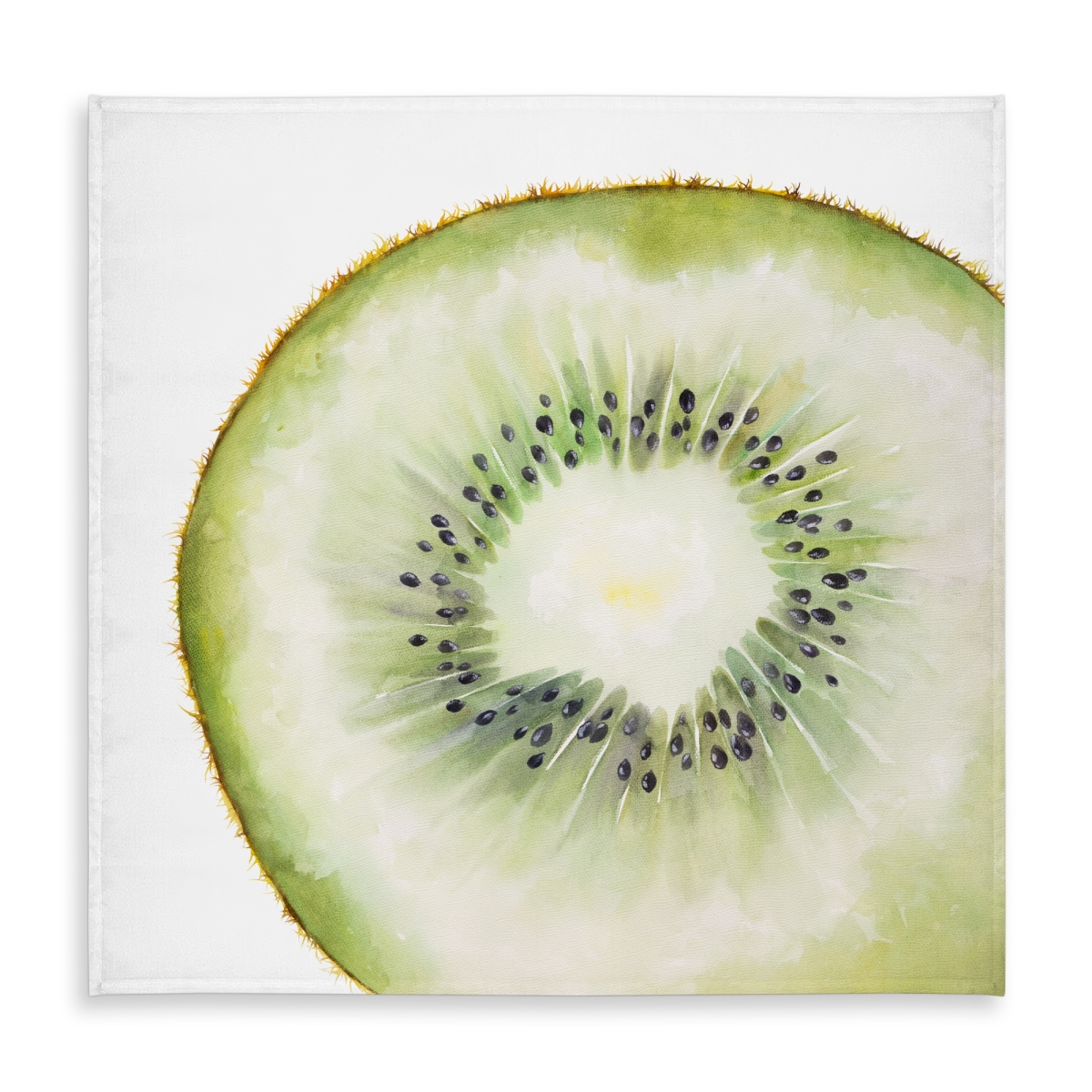 Picture of Begin Home Decor C1TC5858NRD1E3 58 x 58 in. Kiwi Slice Tablecloth - Exotic Green Decor for Home & Garden