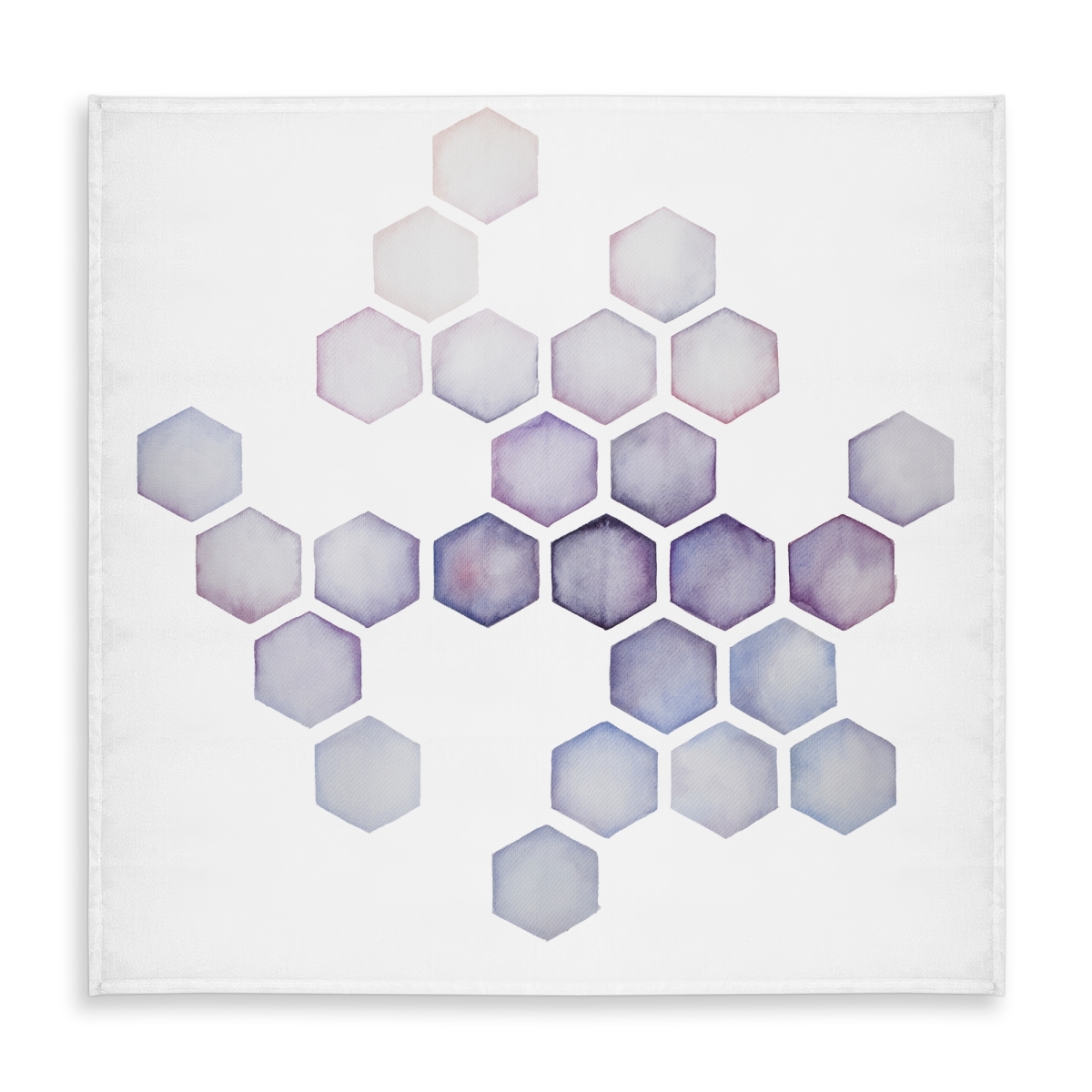 Picture of Begin Home Decor C1TC5858OJ16K0 58 x 58 in. Alveoli Lilac Abstract Purple Tablecloth - Indoor & Outdoor Decor
