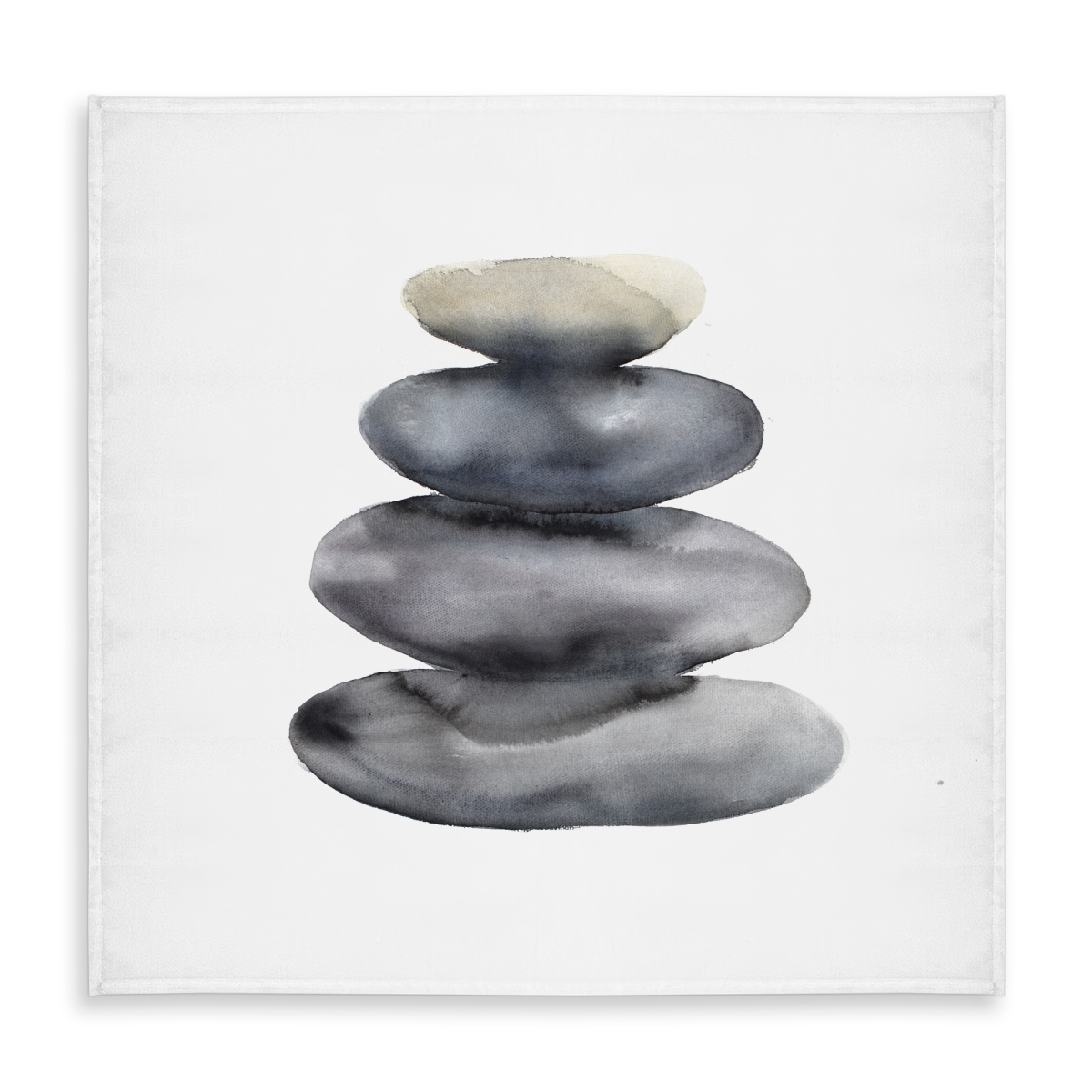 Picture of Begin Home Decor C1TC5858SO9IS0 58 x 58 in. Four Hot Stones Tablecloth - Indoor & Outdoor Decor - Still Life