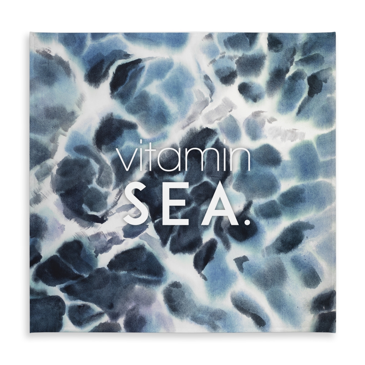 Picture of Begin Home Decor C1TC5858JIASLA 58 x 58 in. Vitamin Sea Coastal Tablecloth - Indoor & Outdoor Home Decor