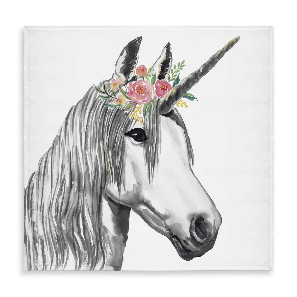 Picture of Begin Home Decor C1TC5858Z24XII 58 x 58 in. Unicorn Horse Tablecloth - Indoor & Outdoor Home Decor
