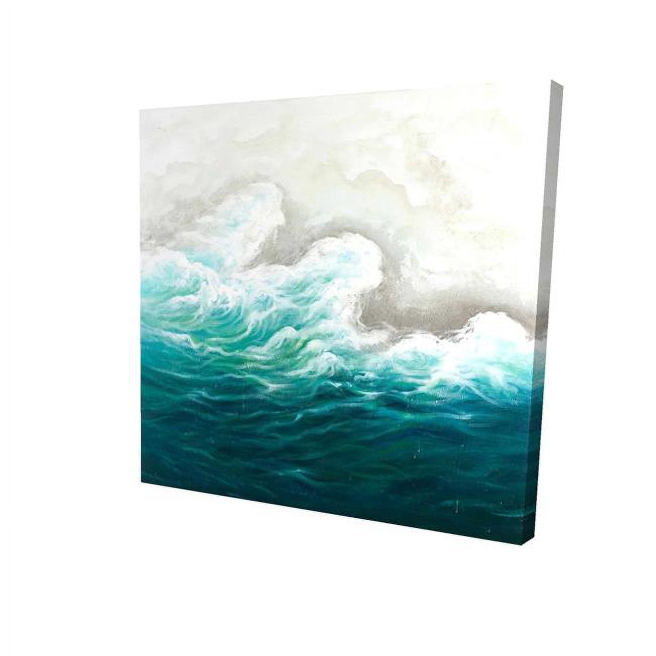 8 x 8 in. Seaside-Print on Canvas