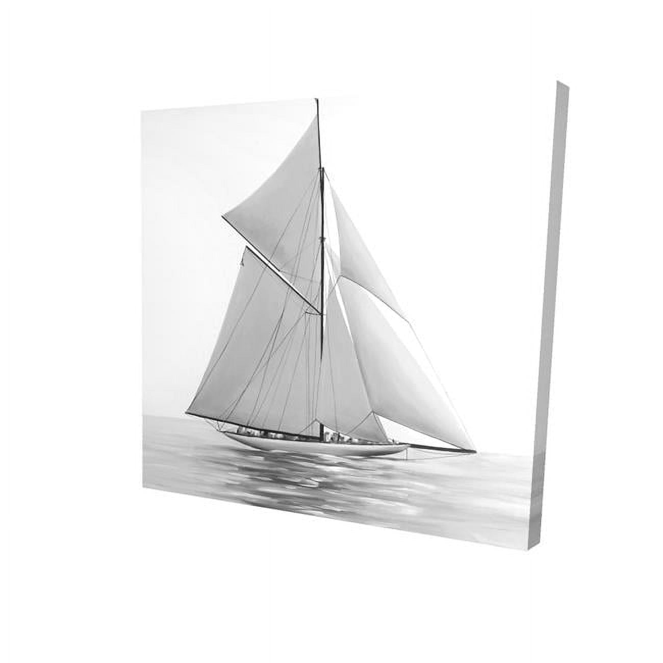8 x 8 in. Sailing Ship-Print on Canvas