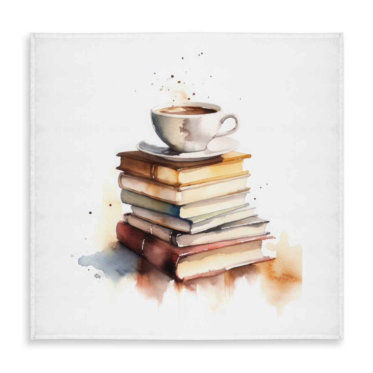 Picture of Begin Home Decor C1TC5858KTXQF9 58 x 58 in. Relaxing Coffee Tablecloth - Indoor & Outdoor Home Decor