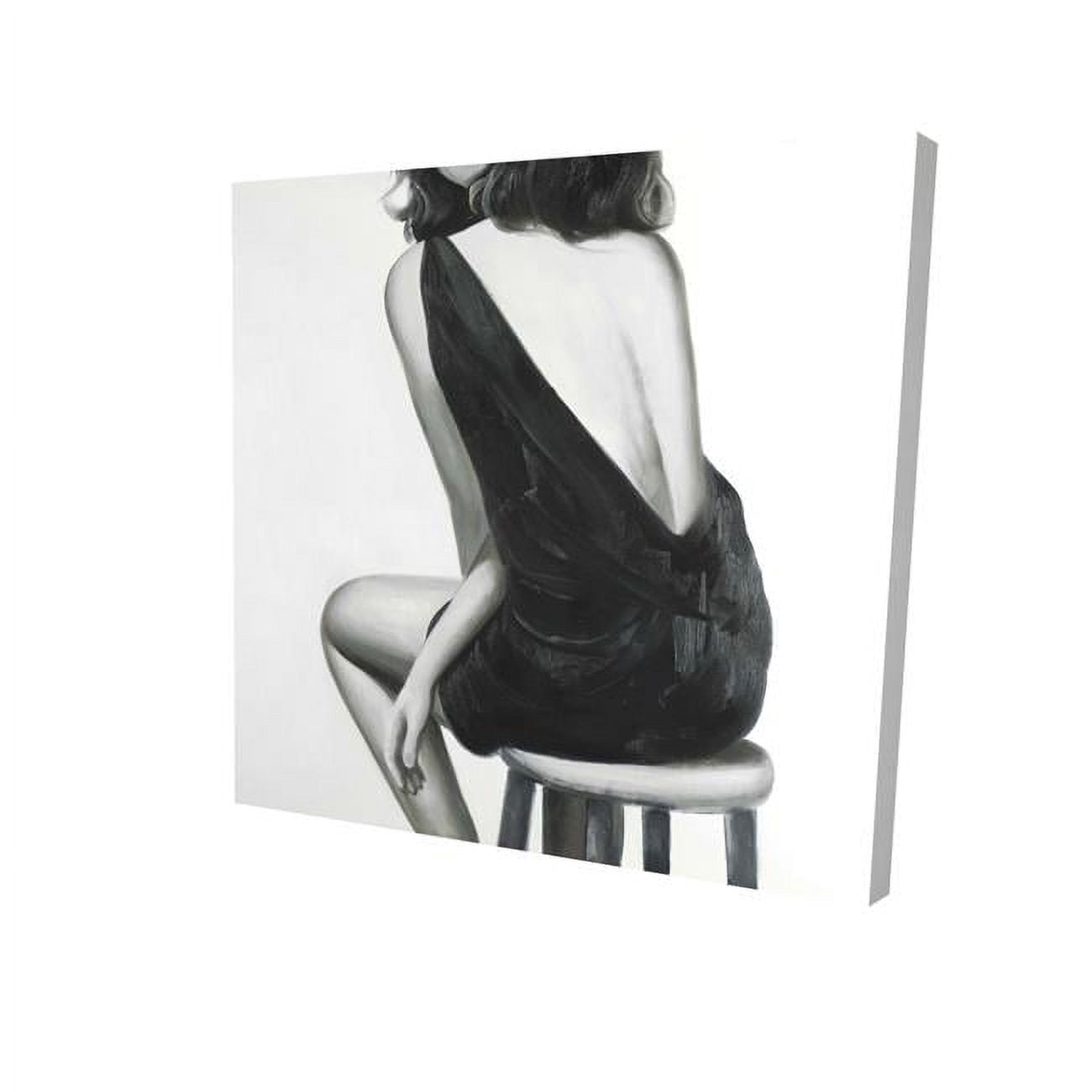 8 x 8 in. Pretty Woman-Print on Canvas