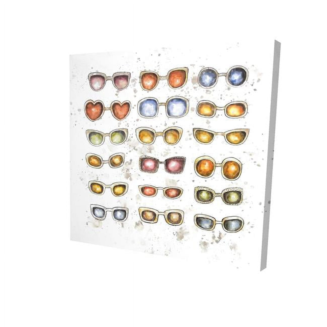 8 x 8 in. Womens Sunglasses-Print on Canvas