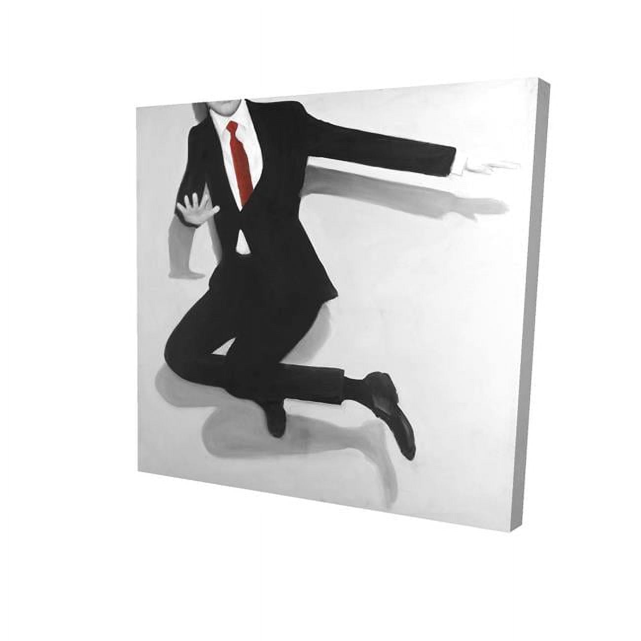 8 x 8 in. Classical Jumping Man-Print on Canvas