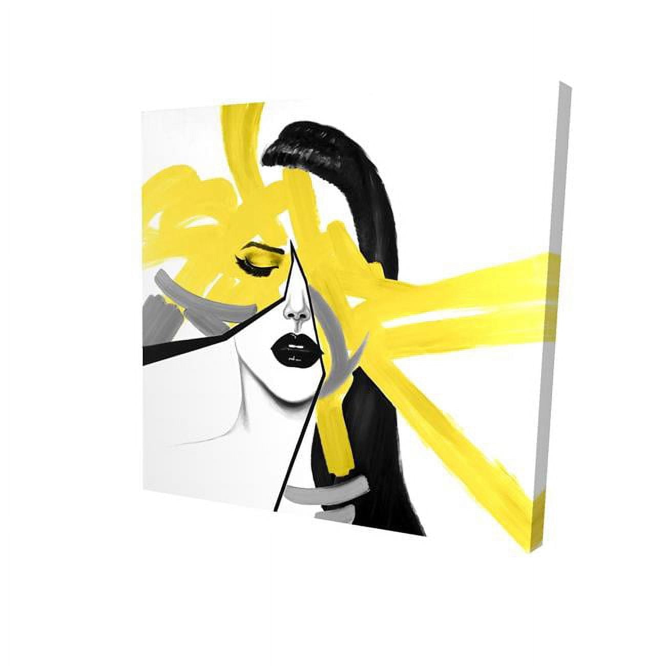 8 x 8 in. Beauty Divided-Print on Canvas