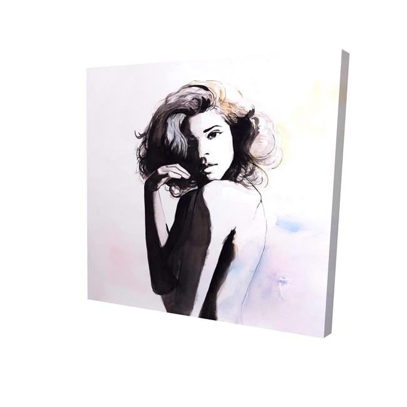 8 x 8 in. Almost Nude-Print on Canvas