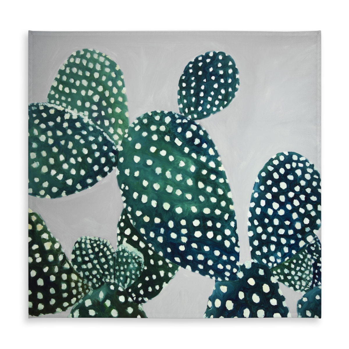 Picture of Begin Home Decor C1TC5858QP27FZ 58 x 58 in. Opuntia Cactus Tablecloth - Exotic Floral Indoor & Outdoor Decor