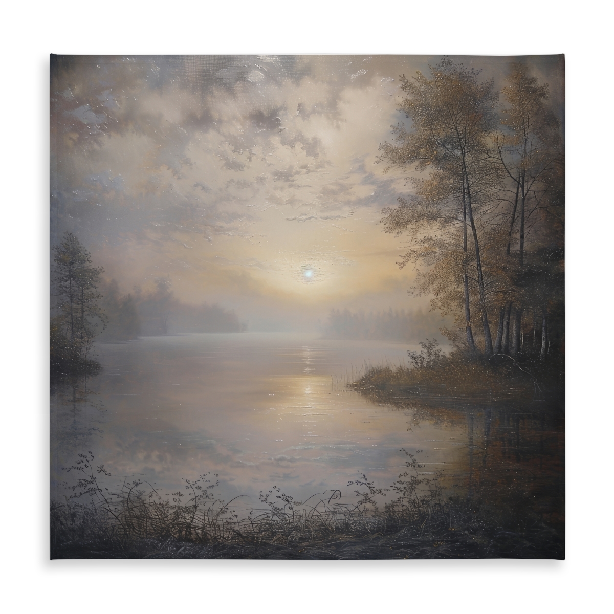 Picture of Begin Home Decor C1TC5858QJRKP2 58 x 58 in. Misty Sun Tablecloth - Indoor & Outdoor Home Decor Essential