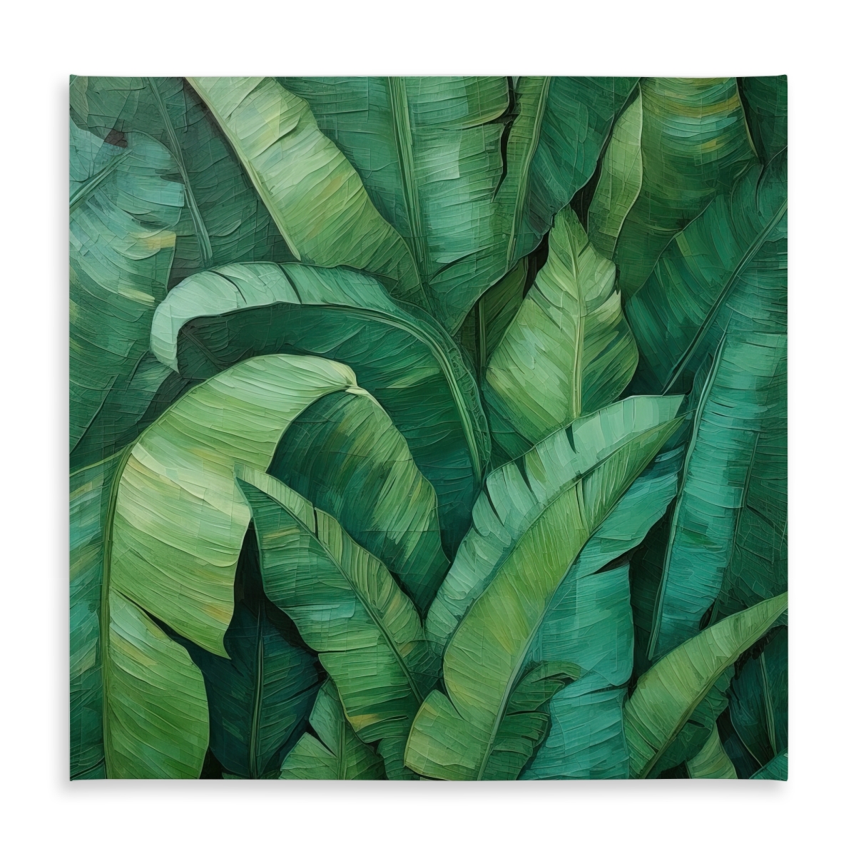 Picture of Begin Home Decor C1TC58585B2FC3 58 x 58 in. Dense Leaves Tablecloth - Indoor & Outdoor Home Decor