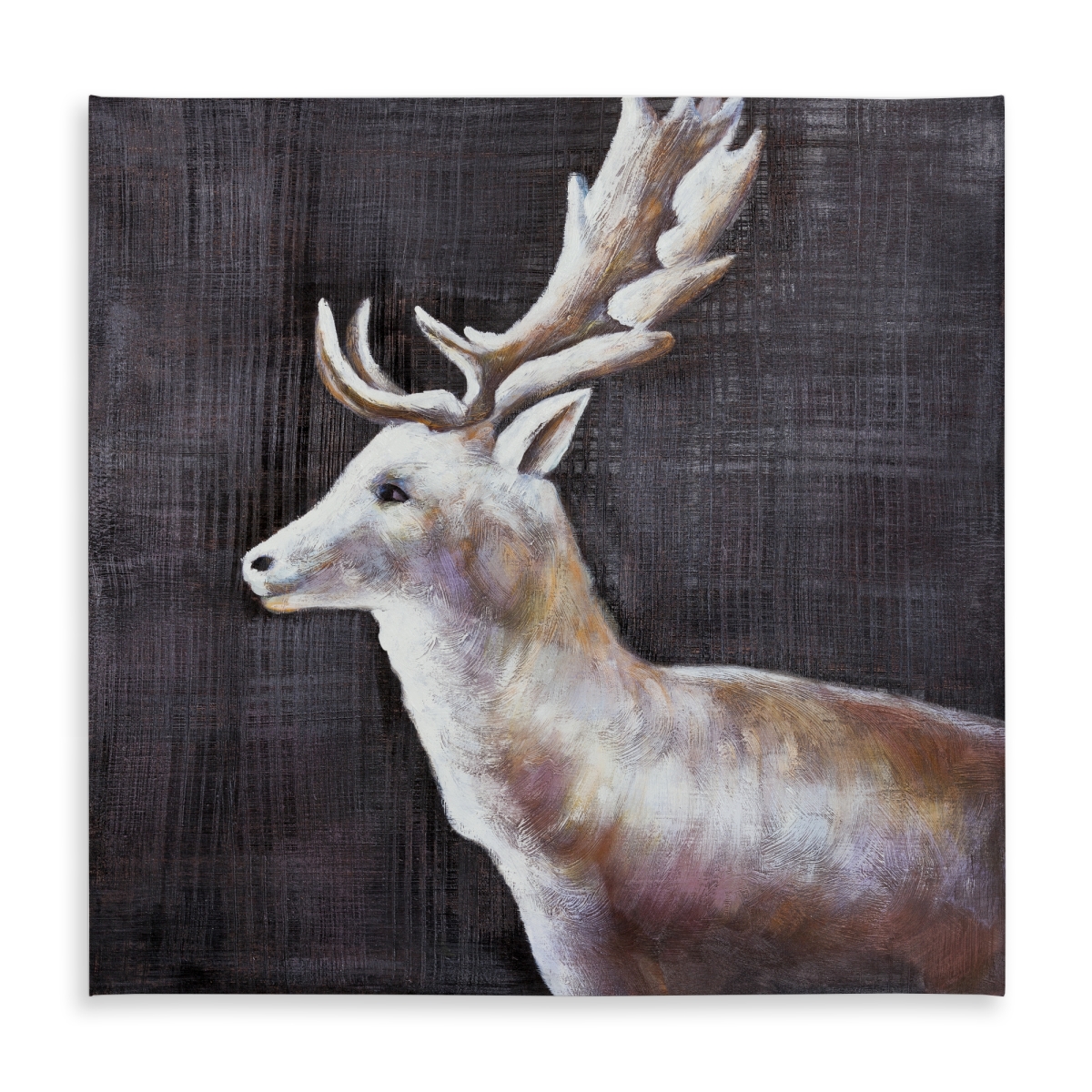 Picture of Begin Home Decor C1TC5858GIX4XD 58 x 58 in. Deer Profile Tablecloth - Indoor & Outdoor Home Decor
